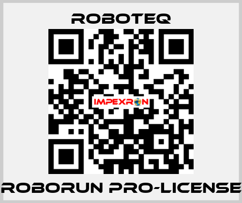 RoboRun Pro-License Roboteq