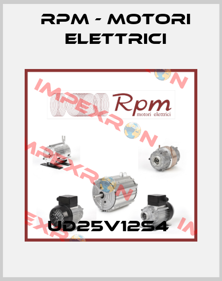 UD25V12S4  RPM - Motori elettrici