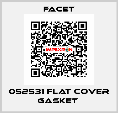 052531 FLAT COVER GASKET  Facet