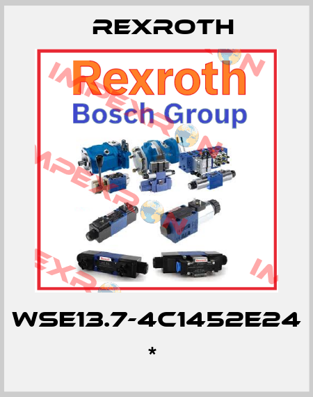 WSE13.7-4C1452E24 *  Rexroth