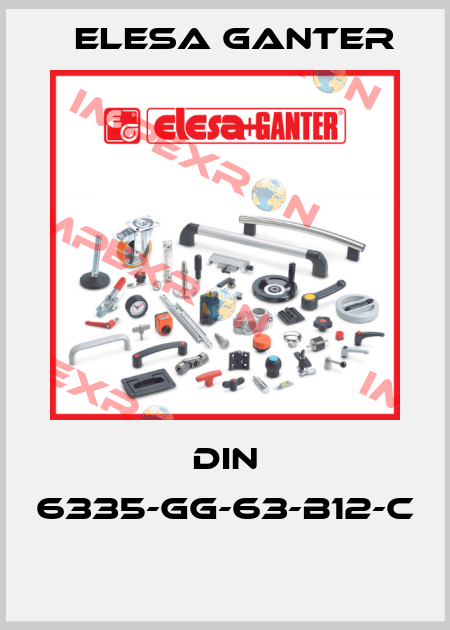 DIN 6335-GG-63-B12-C  Elesa Ganter