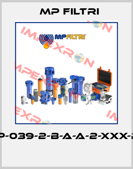FZP-039-2-B-A-A-2-XXX-P01  MP Filtri