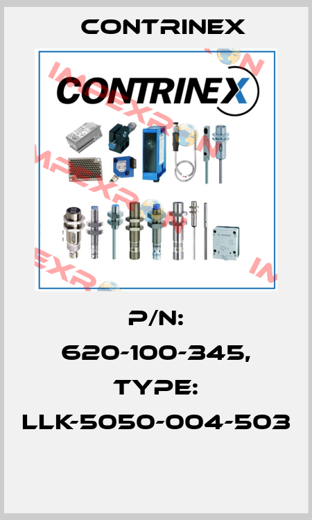 P/N: 620-100-345, Type: LLK-5050-004-503  Contrinex