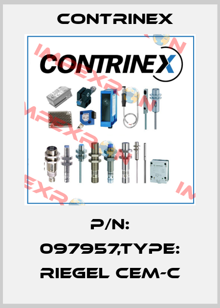 P/N: 097957,Type: RIEGEL CEM-C Contrinex
