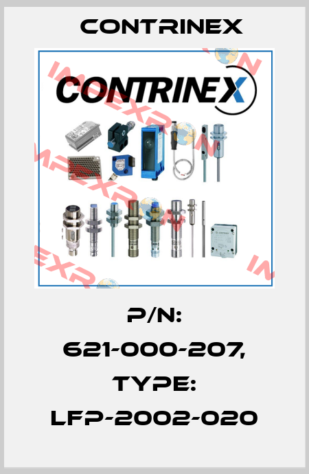 p/n: 621-000-207, Type: LFP-2002-020 Contrinex