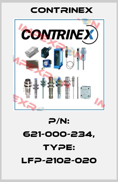 p/n: 621-000-234, Type: LFP-2102-020 Contrinex