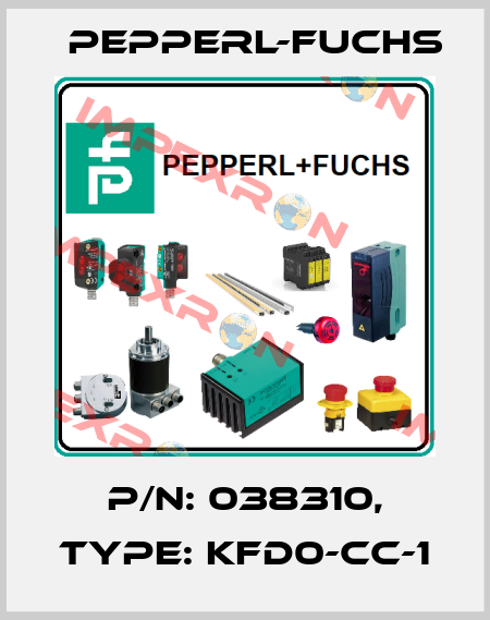 p/n: 038310, Type: KFD0-CC-1 Pepperl-Fuchs