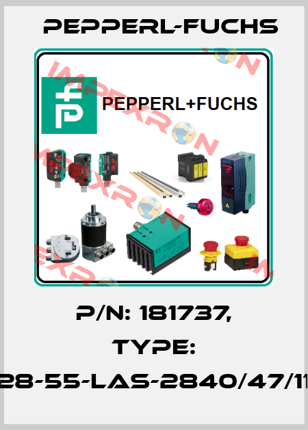 p/n: 181737, Type: RL28-55-LAS-2840/47/115b Pepperl-Fuchs