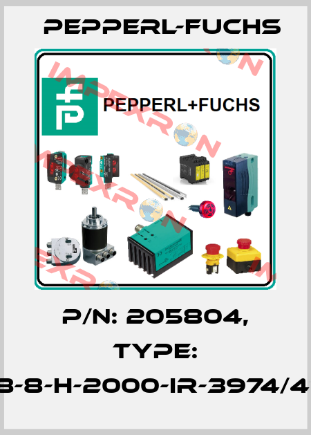 p/n: 205804, Type: RL28-8-H-2000-IR-3974/47/112 Pepperl-Fuchs
