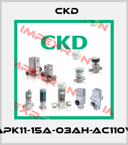 APK11-15A-03AH-AC110V Ckd