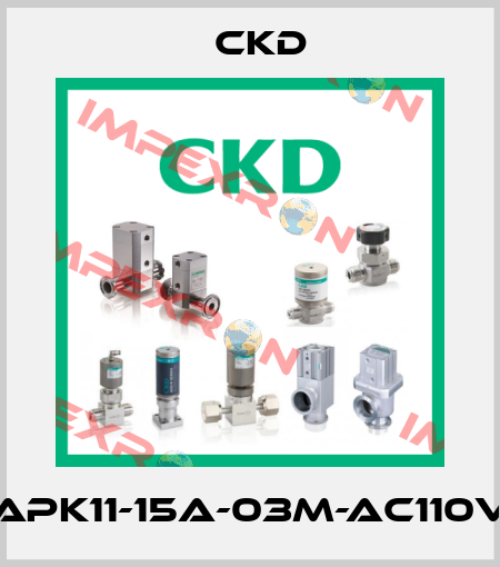 APK11-15A-03M-AC110V Ckd