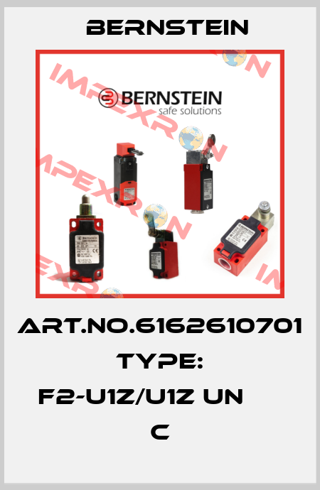 Art.No.6162610701 Type: F2-U1Z/U1Z UN                C Bernstein