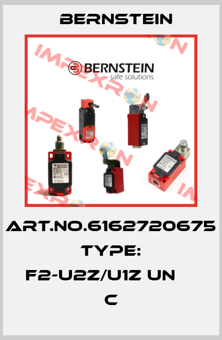 Art.No.6162720675 Type: F2-U2Z/U1Z UN                C Bernstein