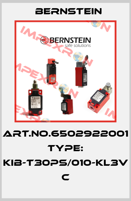 Art.No.6502922001 Type: KIB-T30PS/010-KL3V           C Bernstein