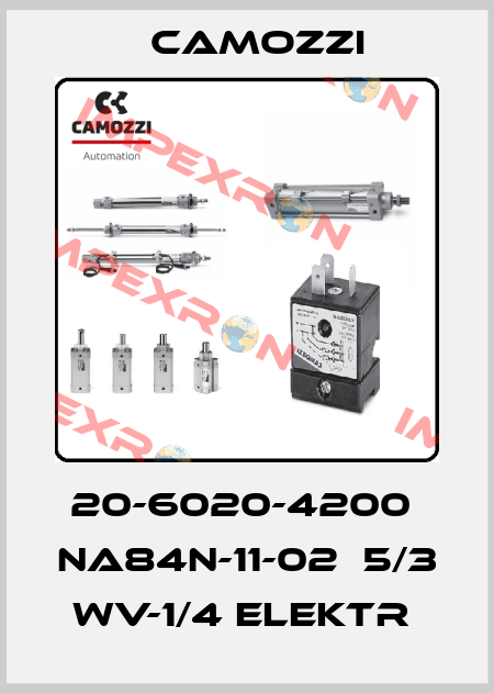 20-6020-4200  NA84N-11-02  5/3 WV-1/4 ELEKTR  Camozzi