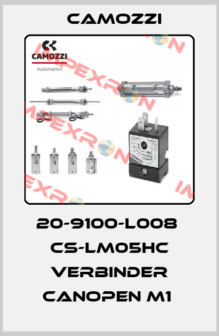 20-9100-L008  CS-LM05HC VERBINDER CANOPEN M1  Camozzi