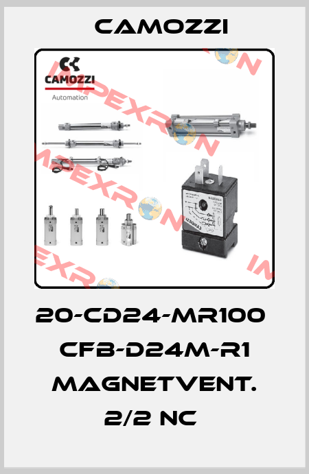 20-CD24-MR100  CFB-D24M-R1 MAGNETVENT. 2/2 NC  Camozzi