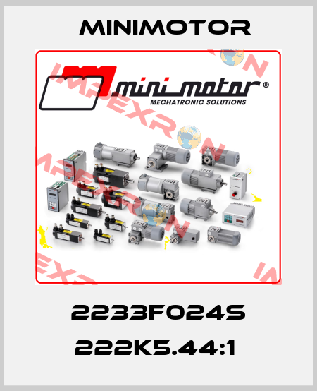 2233F024S 222K5.44:1  Minimotor