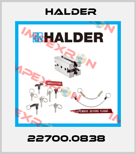22700.0838  Halder