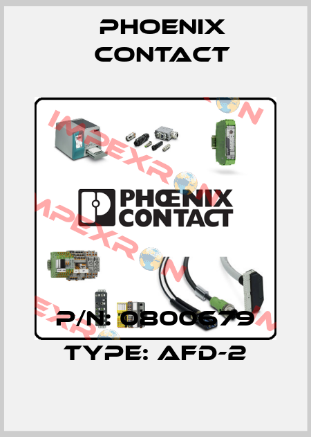 P/N: 0800679 Type: AFD-2 Phoenix Contact
