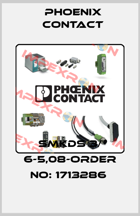 SMKDS 3/ 6-5,08-ORDER NO: 1713286  Phoenix Contact