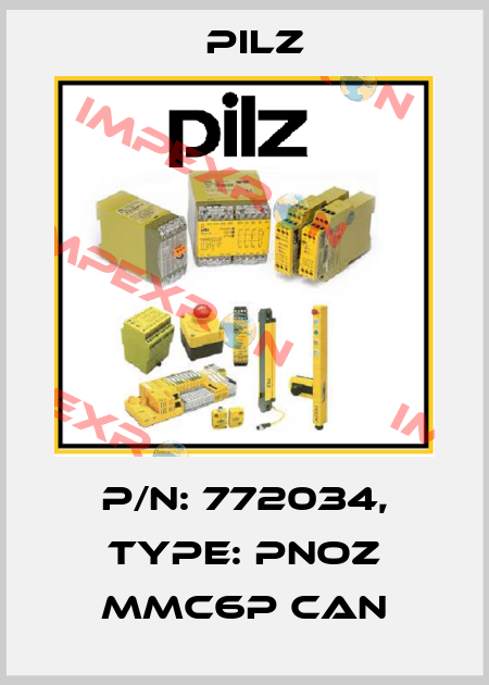 p/n: 772034, Type: PNOZ mmc6p CAN Pilz