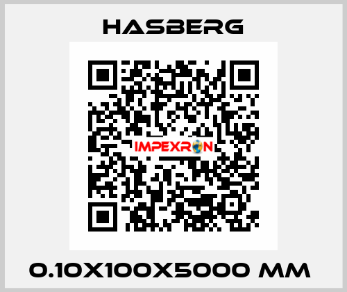 0.10X100X5000 MM  Hasberg