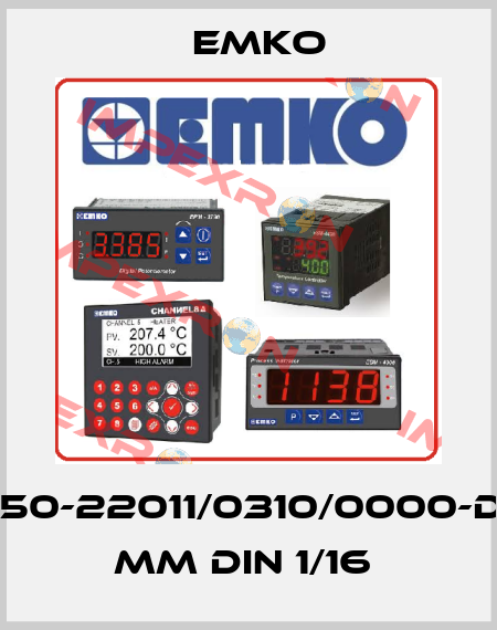ESM-4450-22011/0310/0000-D:48x48 mm DIN 1/16  EMKO