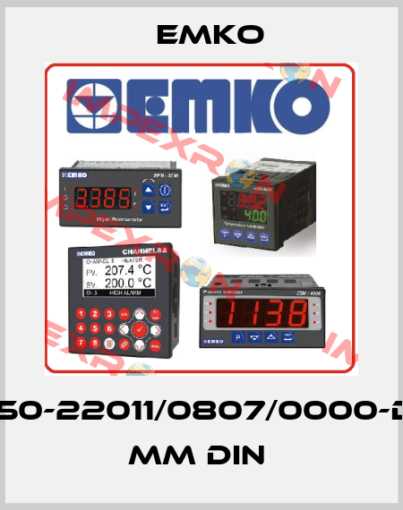 ESM-7750-22011/0807/0000-D:72x72 mm DIN  EMKO
