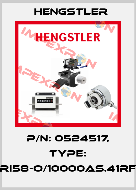 p/n: 0524517, Type: RI58-O/10000AS.41RF Hengstler
