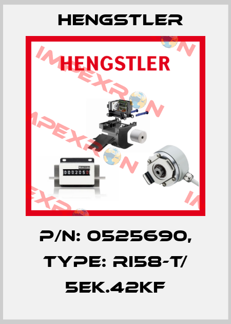 p/n: 0525690, Type: RI58-T/ 5EK.42KF Hengstler