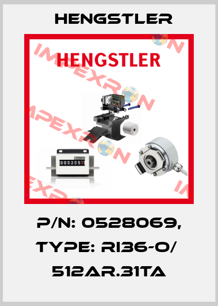 p/n: 0528069, Type: RI36-O/  512AR.31TA Hengstler