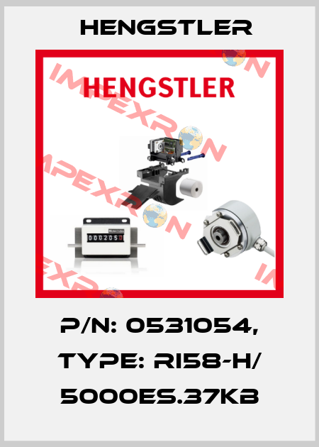 p/n: 0531054, Type: RI58-H/ 5000ES.37KB Hengstler