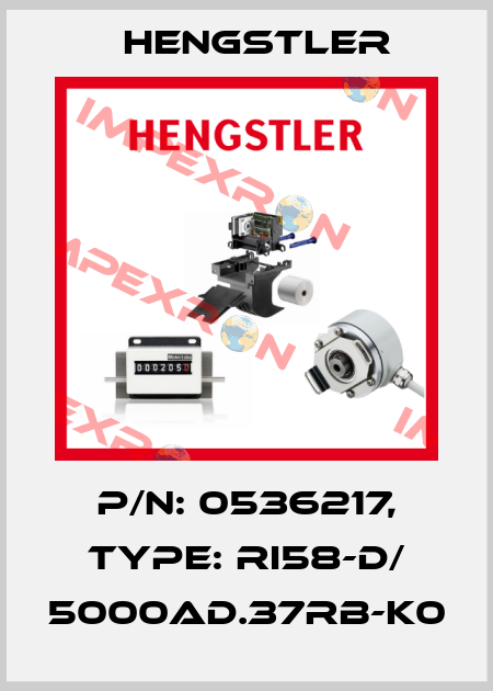 p/n: 0536217, Type: RI58-D/ 5000AD.37RB-K0 Hengstler