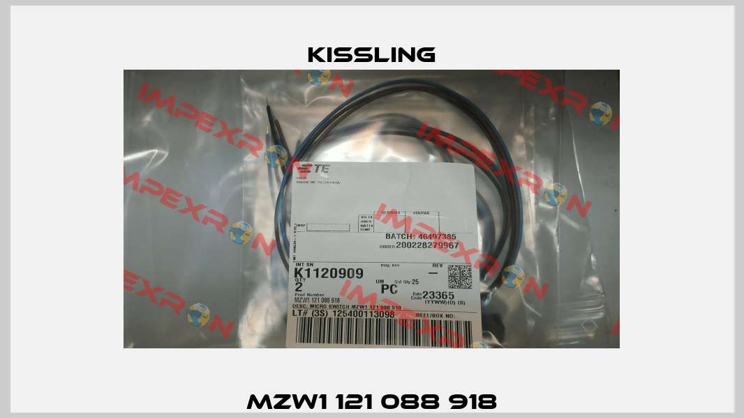 MZW1 121 088 918 Kissling