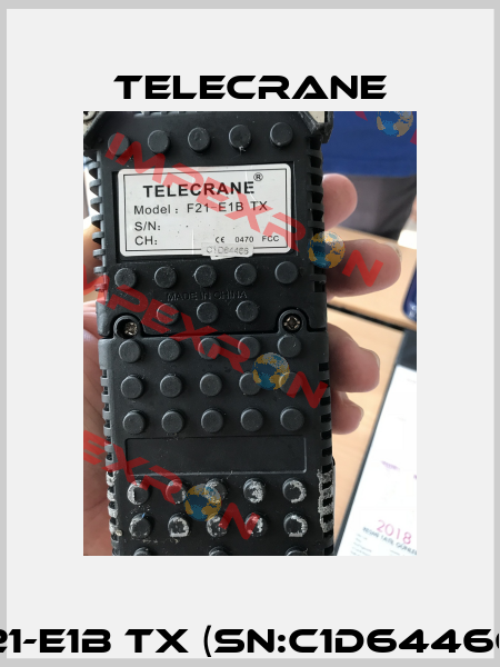 F21-E1B TX (SN:C1D64466)  Telecrane
