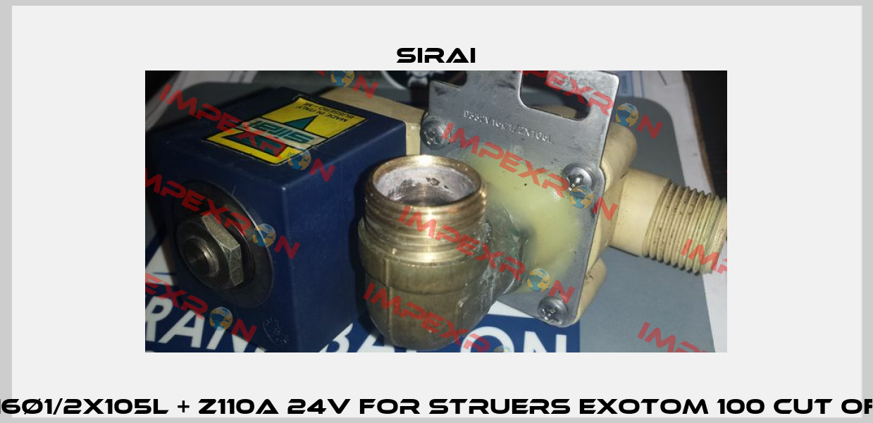 D332V16Ø1/2X105L + Z110A 24V for Struers exotom 100 cut off saw. Sirai