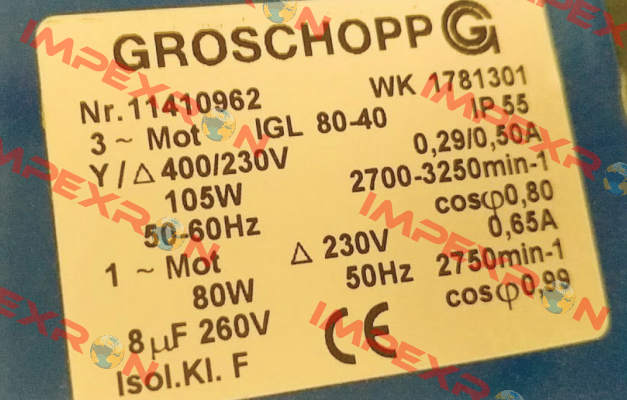 IGKU 80-40 Groschopp