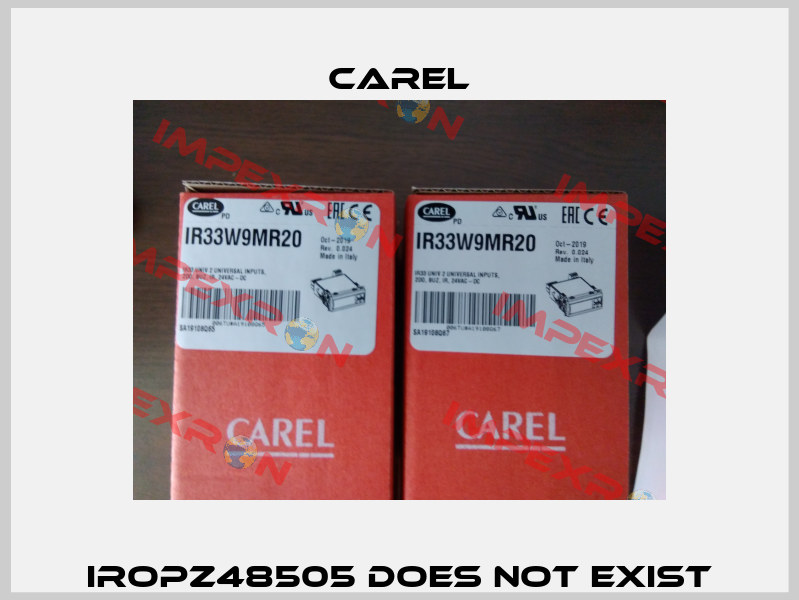 IROPZ48505 does not exist Carel