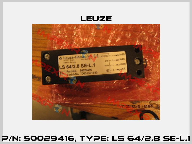 p/n: 50029416, Type: LS 64/2.8 SE-L.1 Leuze