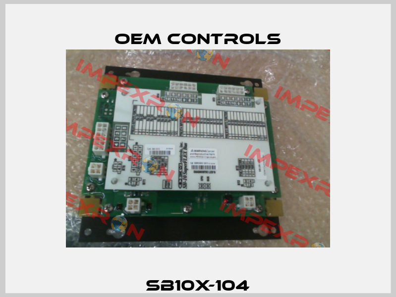 SB1 0X-1 04 Oem Controls