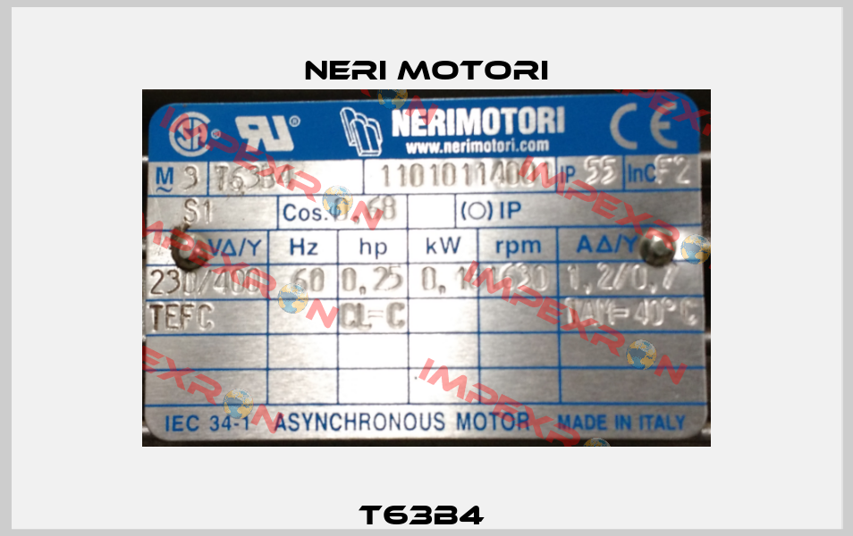 T63B4  Neri Motori