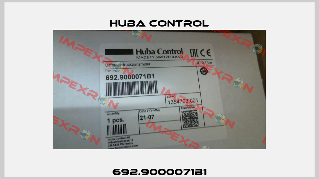 692.9000071B1 Huba Control