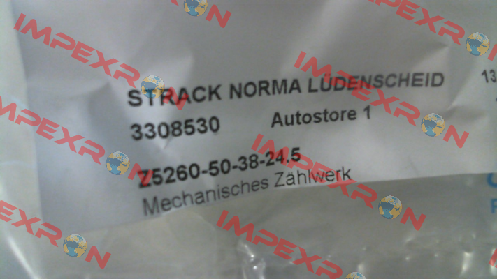 12606 / Z5260-50-38-24.5 Strack