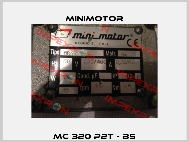MC 320 P2T - B5 Minimotor