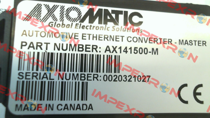 Ax140500-M Axiomatic Technologies Corp.