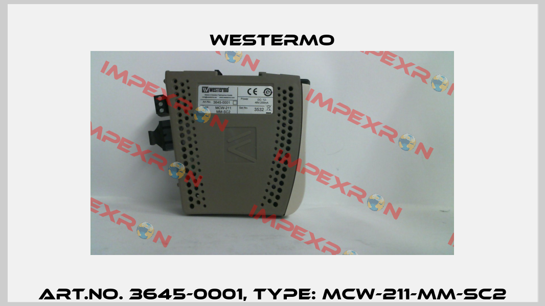 Art.No. 3645-0001, Type: MCW-211-MM-SC2 Westermo