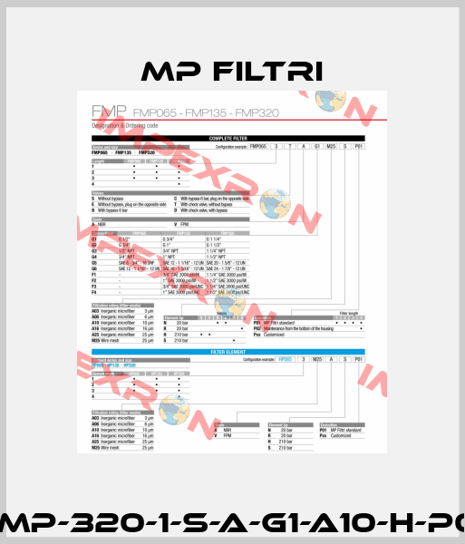 FMP-320-1-S-A-G1-A10-H-P01 MP Filtri