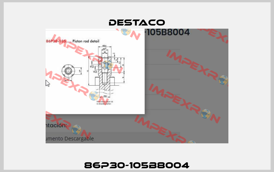 86P30-105B8004 Destaco