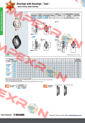 C-BGCR6002ZZ Misumi